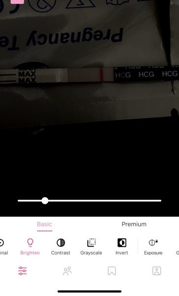 pregnancy test
