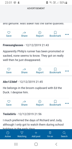 Scofield thread about rumours - 2019
