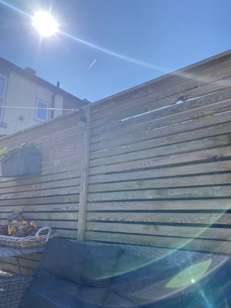 To block some light to neighbour?