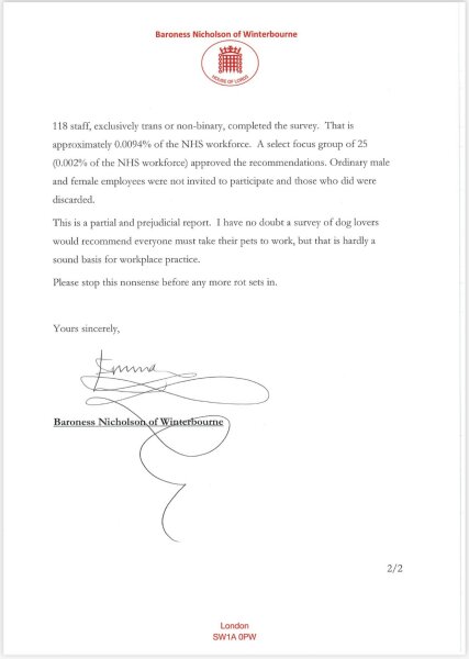 Telegraph: Patients may be guilty of discrimination if they refuse care of transgender medic, NHS bosses told