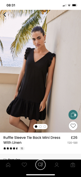 Need a simple summer black dress for evening