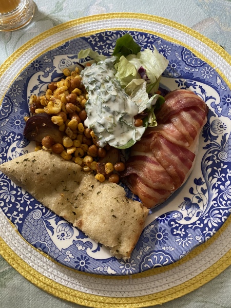 What to serve with this dish? (From: The Quick Roasting Tin)