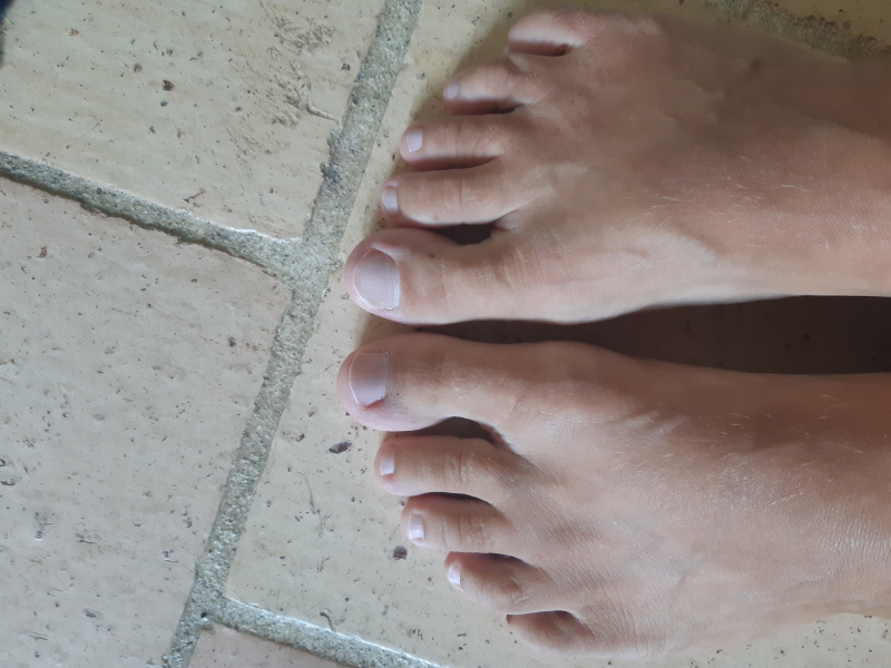 To not paint my toenails for my friends wedding tomorrow