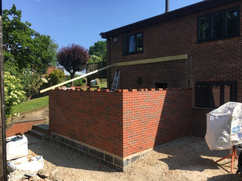 Self build extension 