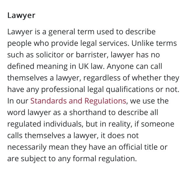 Is a Conveyancer  a lawyer?