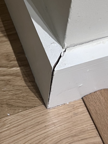 John Lewis Flooring - is this normal? 