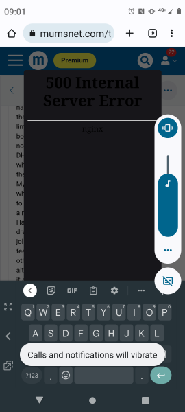 Error message on DMs?