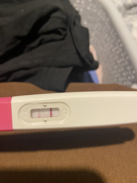 Evap or faint positive?