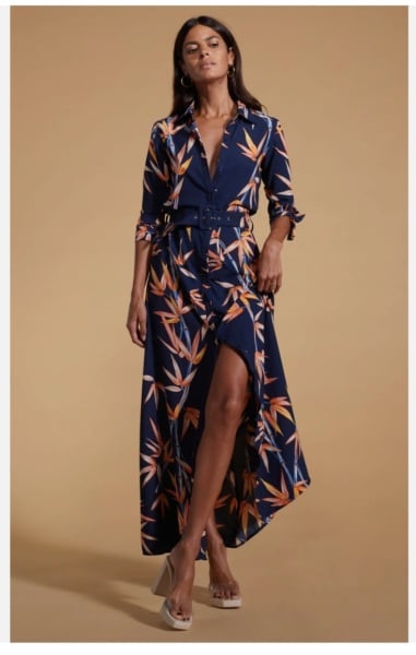 Quirky maxi dress for wedding?