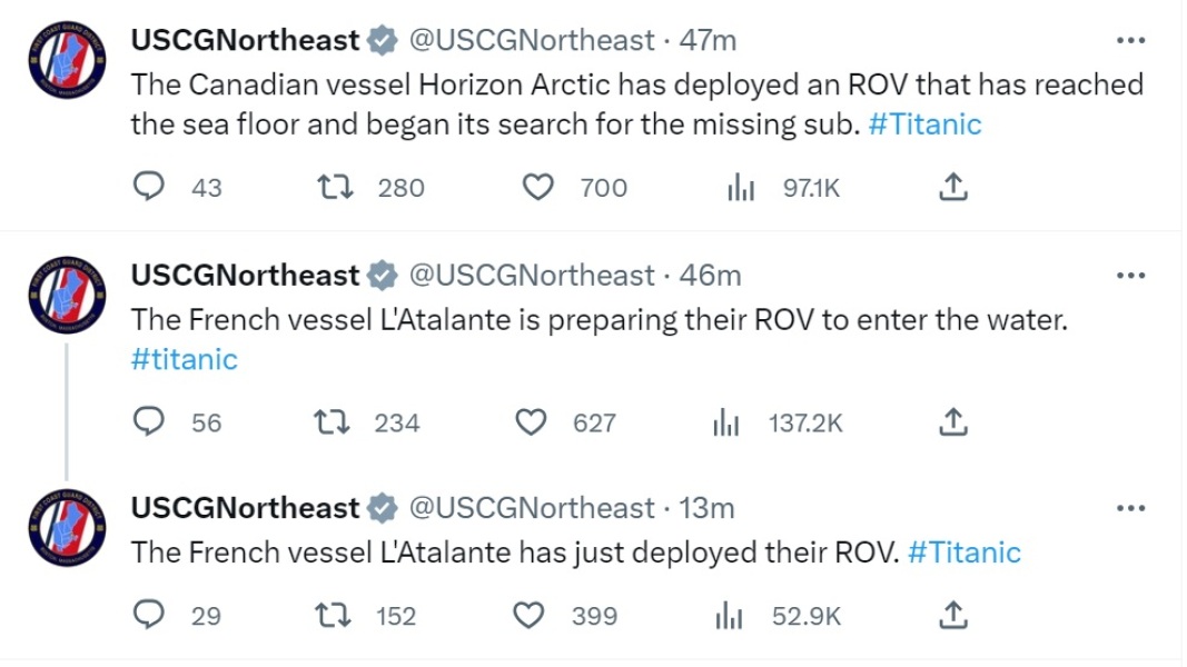 Missing Titan Sub! Thread 3