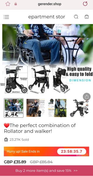 This is too good to be true isn't it... electric wheelchair
