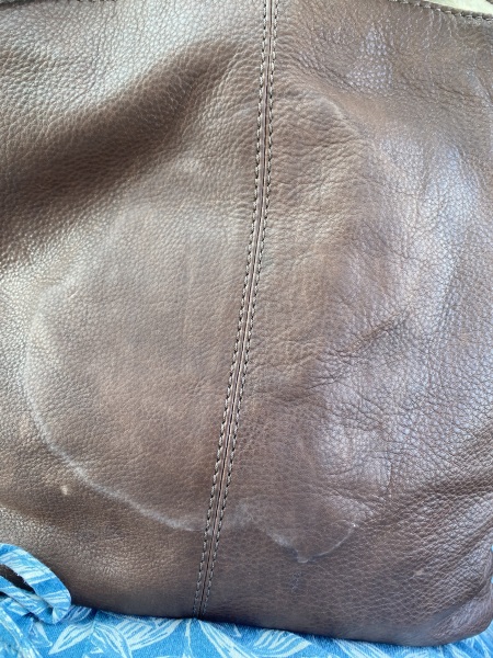 Leather bag watermark 