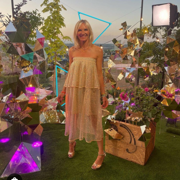 What is Jo Whiley wearing???   It's gorgeous 