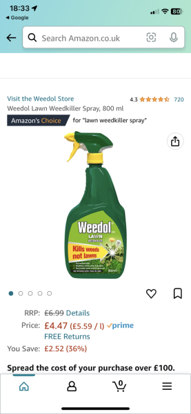 Killing lawn weeds but not the lawn