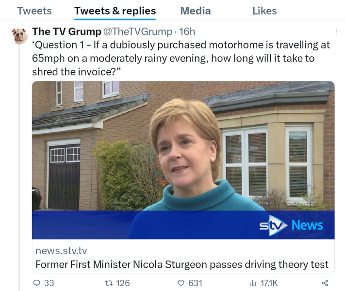 BREAKING NEWS! Peter Murrell in custody for questioning re. funding of SNP