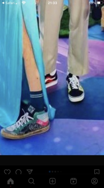 Jo Wiley Glasto trainers