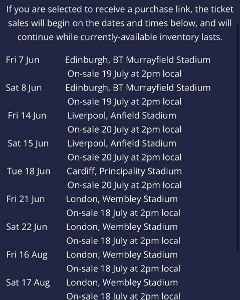 Taylor Swift tickets help! 