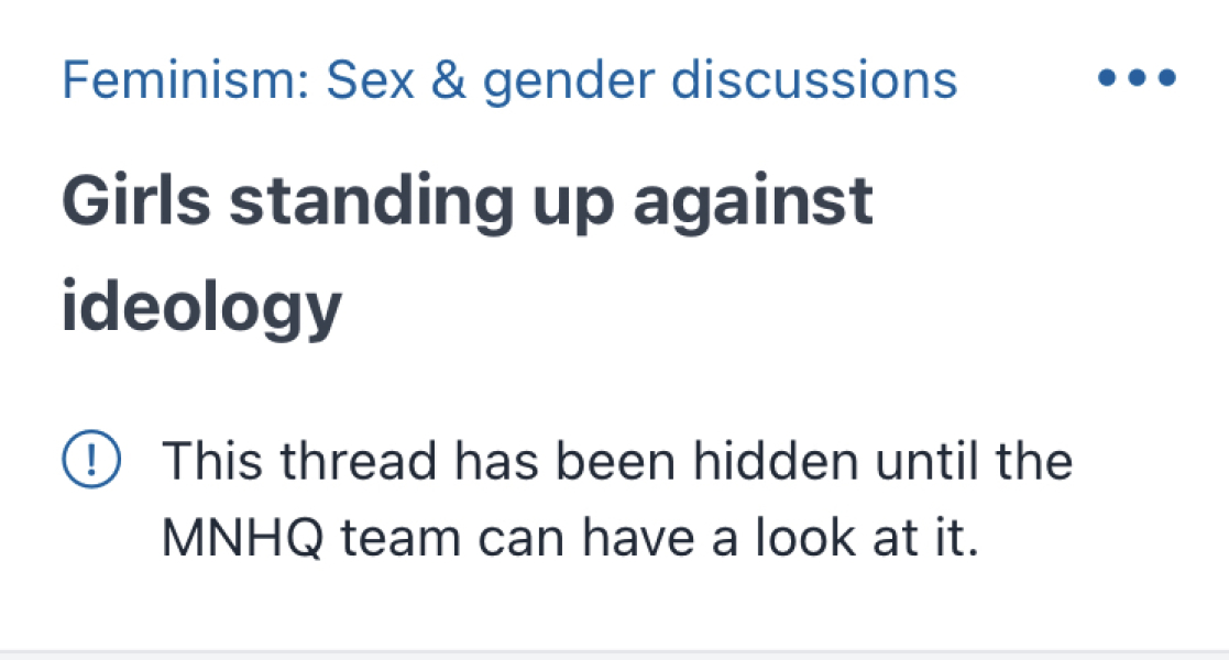 What happened to the thread on the two school girls...