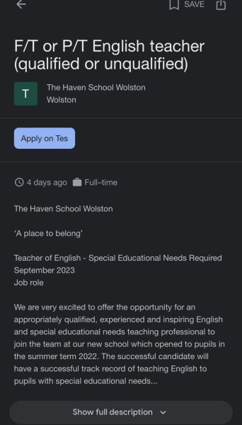 Can you be a SEN teacher with no qualifications?