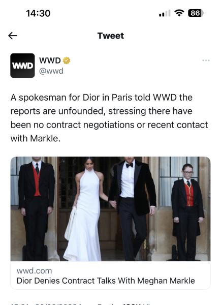 Meghan Markle - Duchess of Dior?
