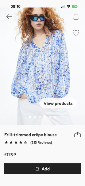 What coloured shirts/blouses can be combined with navy blue trousers ?
