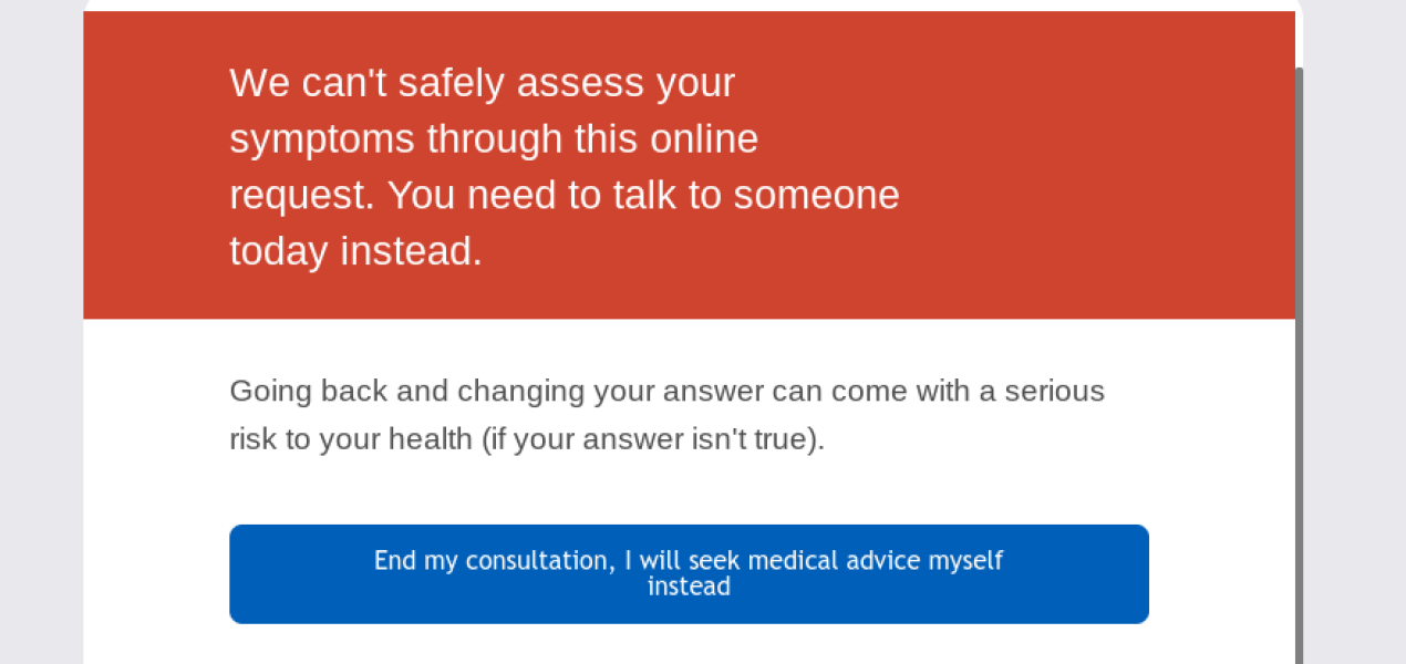 This again! Becoming almost impossible to make a GP appointment. Surgeries system restricted even further...