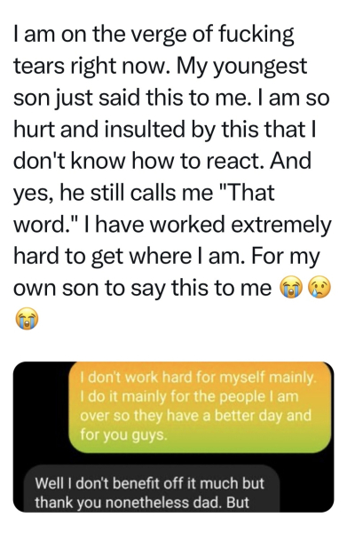 Trans Widows are the only mothers of our children.