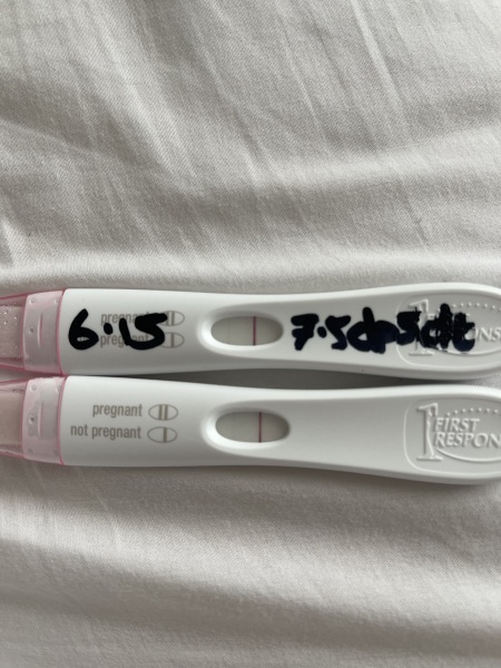7.5&8.5dp 5dt, very faint positives… help