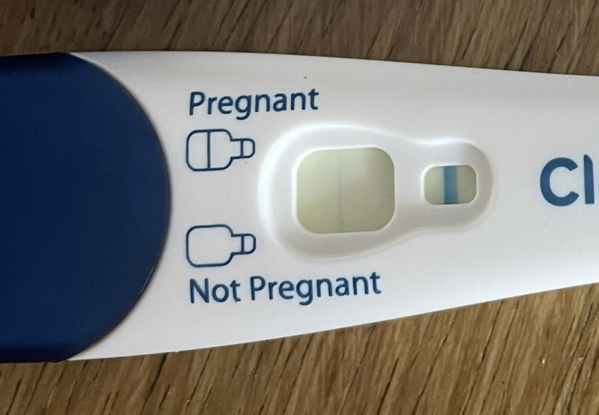 Is this a positive? Or evaporation line?
