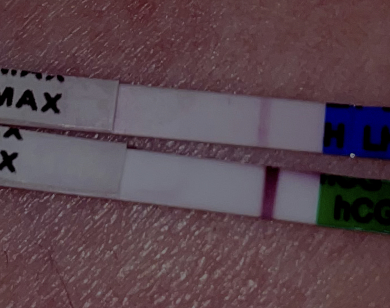 Bleeding light, got heavier then positive test? Help