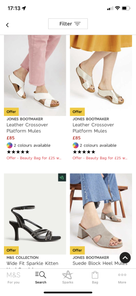 Sandal regret!
