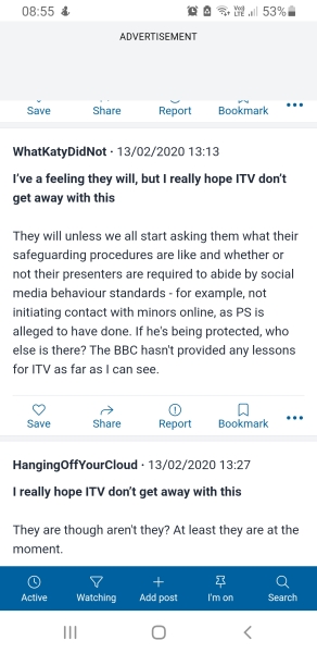 Scofield thread about rumours - 2019