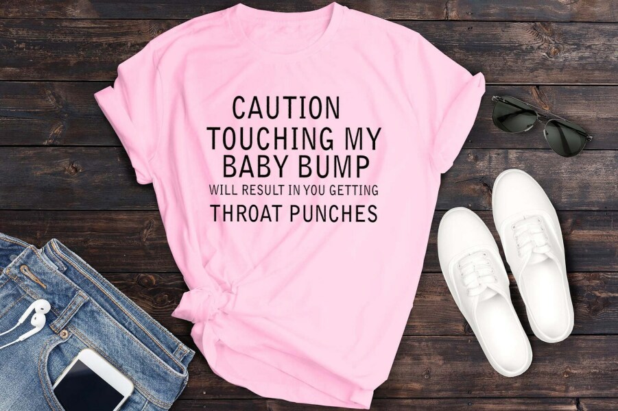 How do you politely say ‘don’t touch my bump’? 