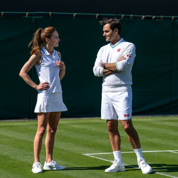Photos of Catherine at Wimbledon - I wonder what her 'regime' is