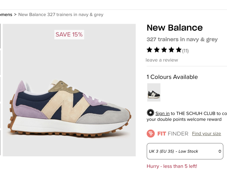 Help me find these trainers