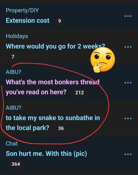 What's the most bonkers thread you've read on here?