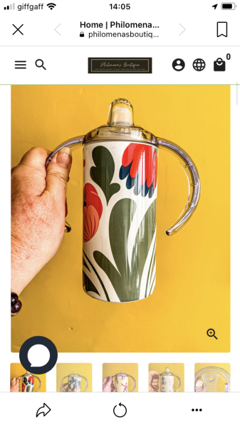 Thermal cup with spout?