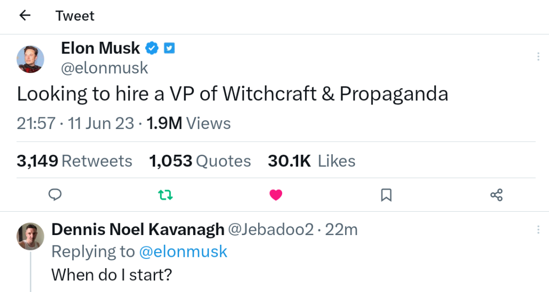 Musk tweets Suzanne Moore's comment piece: "The cult of gender ideology is finally disintegrating"