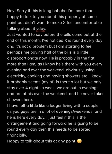 Housemate/her boyfriend are ALWAYS in the bathroom