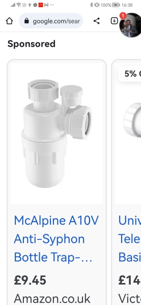 Help - washing machine backed up into sink and kitchen flooded