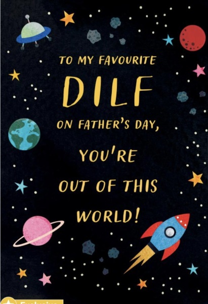 AIBU or is this Father's Day card fucked up?!