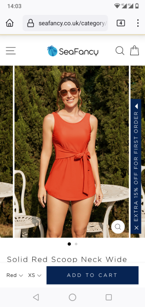 Swimsuit for self-conscious 13yo DD