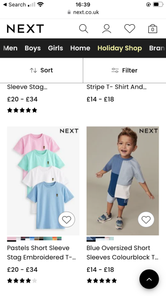 Next Clothing - leave our little girls alone please