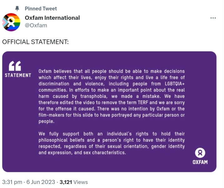 Fuck Oxfam