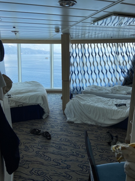 Room configurations on a cruise