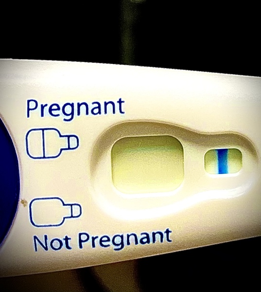 Positive or negative test? Please see photo!