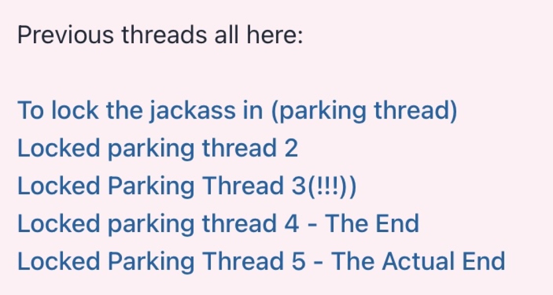 What's the most bonkers thread you've read on here?