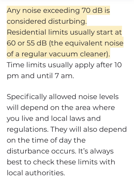 Noise Abatement Orders