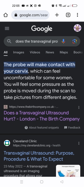 Spotting after transvaginal scan?