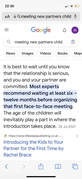 If your parent had an affair